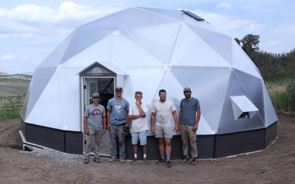 33' Growing Dome build