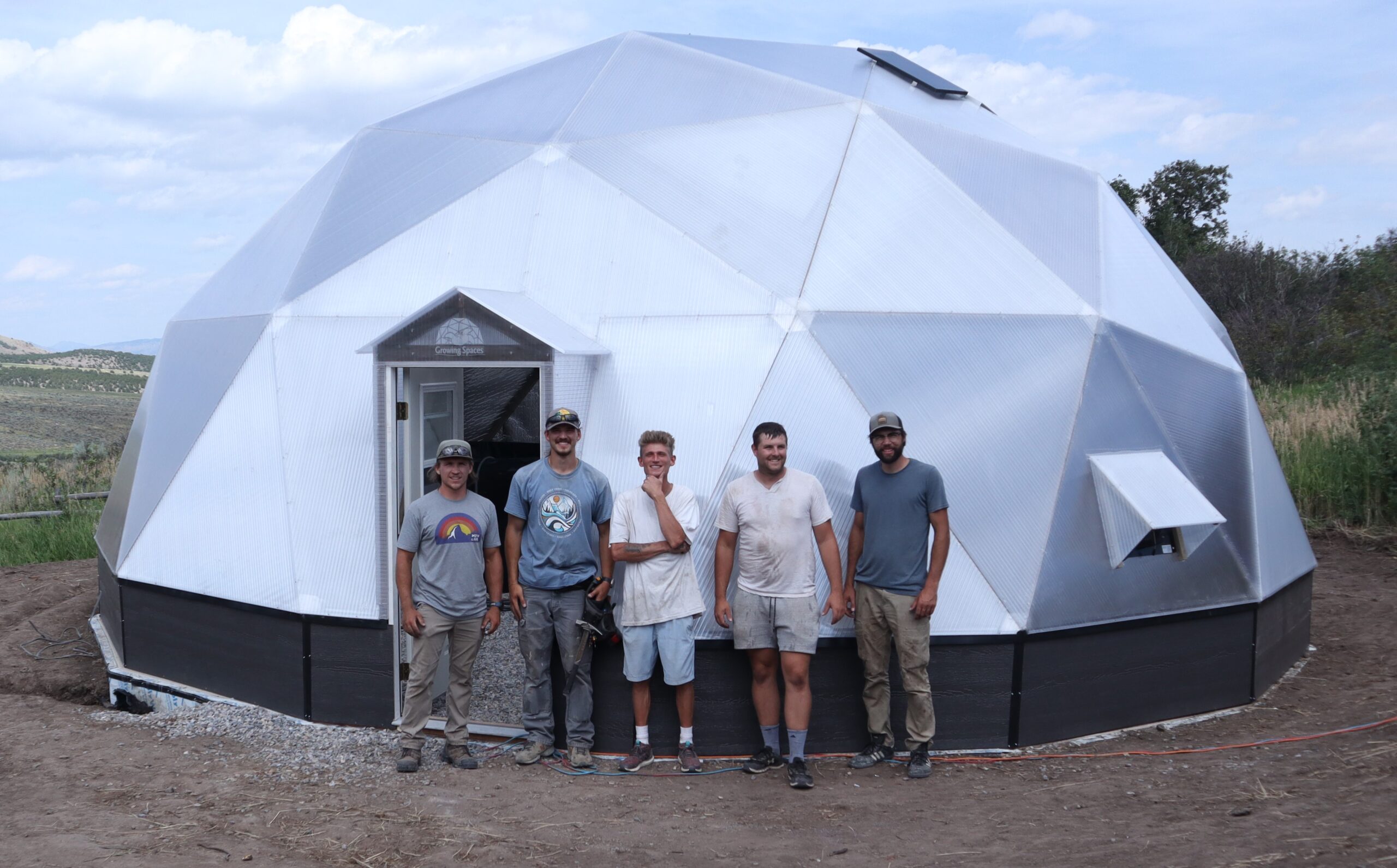 33' Growing Dome build